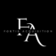 black and white minimalist professional initial logo
